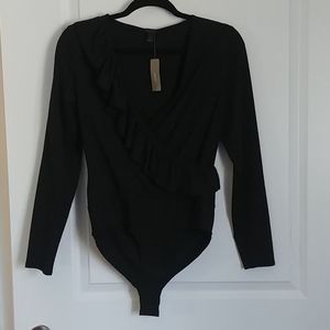 NWT J Crew Faux wrap bodysuit